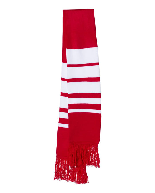 Sportsman Soccer Scarf, One Size, Royal/White