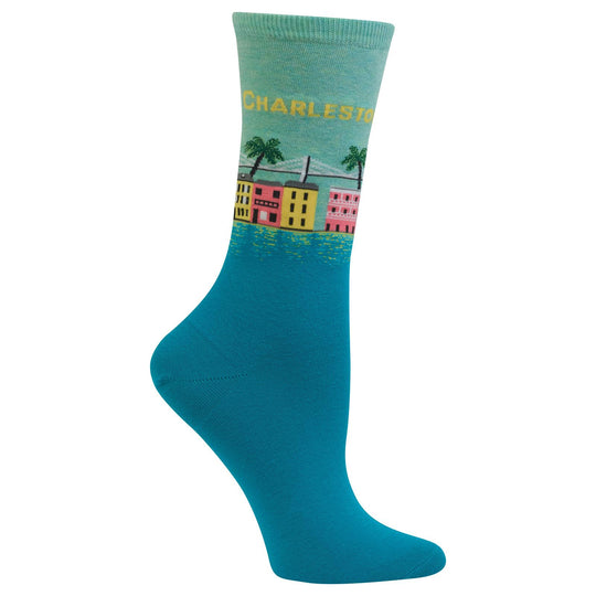 Hot Sox Womens Charleston Crew Socks