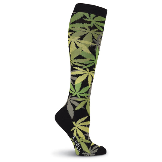 K. Bell Womens Pot Luck Knee High Socks