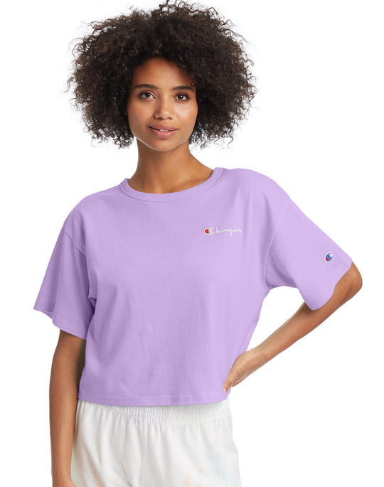 Champion Life Womens Heritage Crop Tee