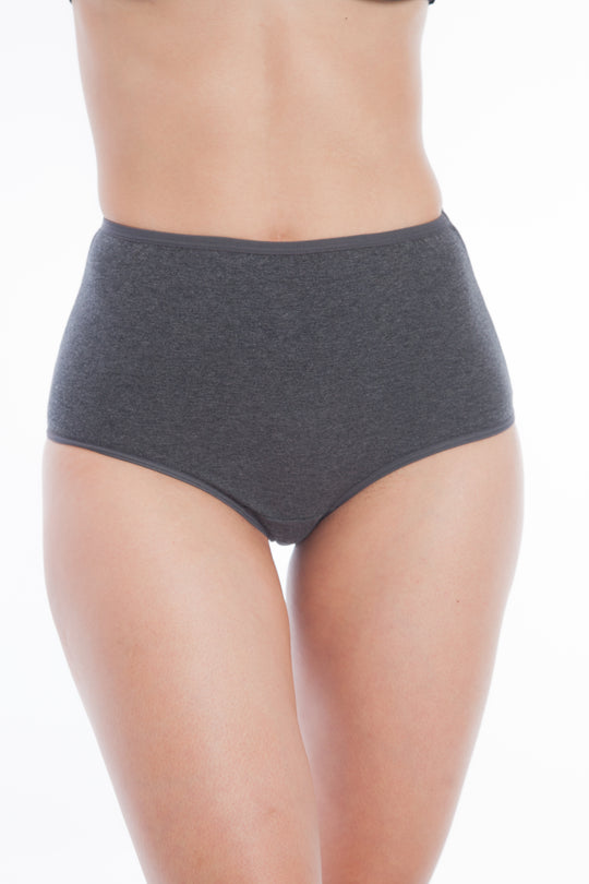 Gemsli Ultra Comfort Cotton Briefs, Solid Color, 3 Pair Pack