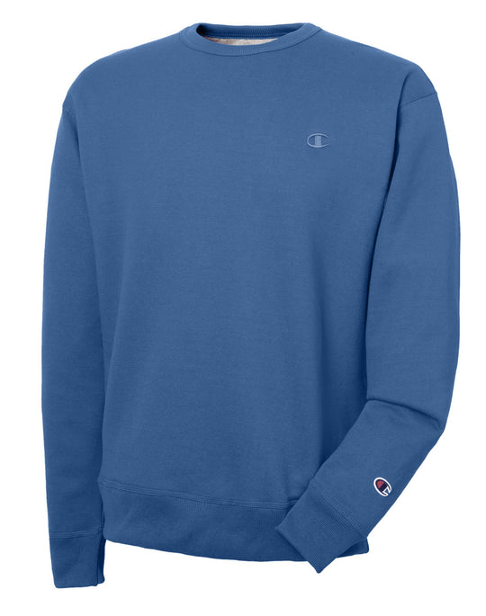 Champion Men`s Powerblend Fleece Pullover Crew