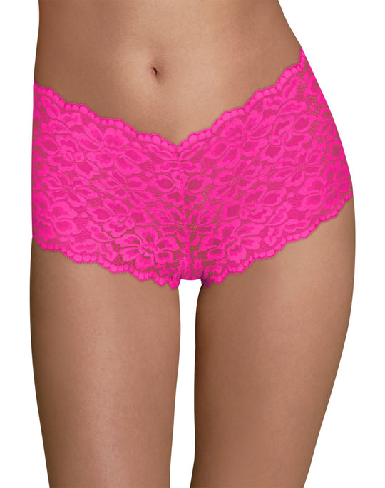 Maidenform Womens Sexy Must Haves Lace Cheeky Boyshort