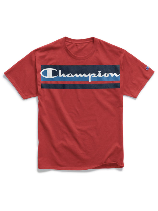 Champion Mens Graphic Jersey Tee