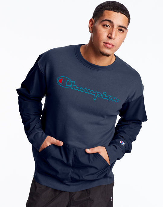 Champion Mens Urban Fleece Crew