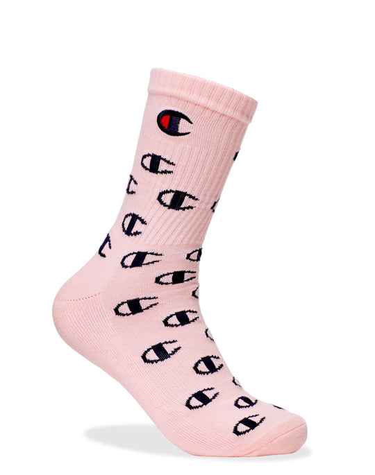 Champion Life Adult Allover C Crew Socks 1-Pair