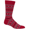 Hot Sox Mens Fair Isle Socks