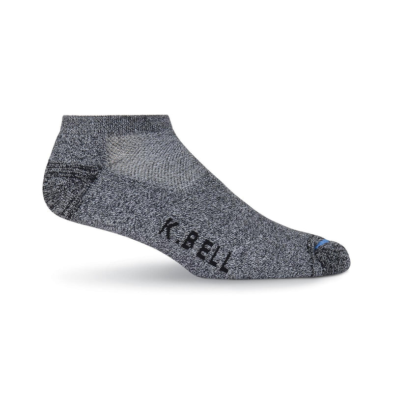 K. Bell Mens Repreve Low Cut Socks
