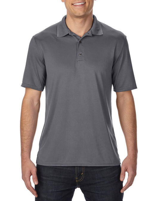 Gildan Mens Performance Jersey Sport Shirt, S, Marbled Navy