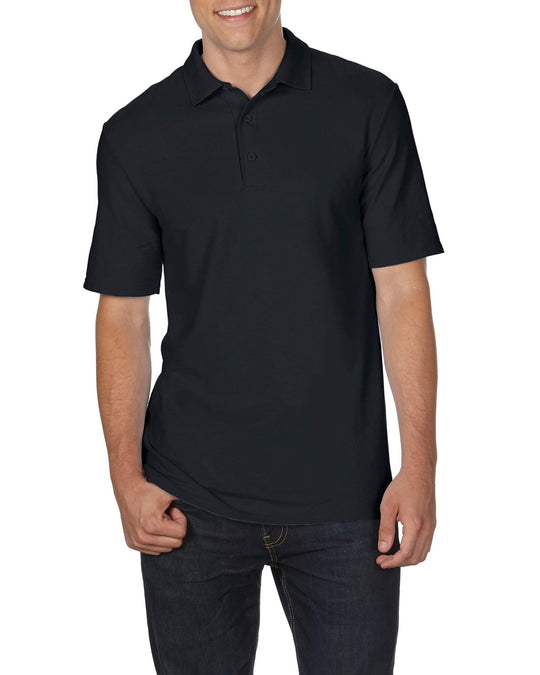 Gildan Mens DryBlend Double Piqué Sport Shirt, XL, Navy