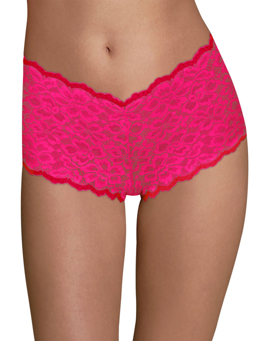 Maidenform Womens Sexy Must Haves Lace Cheeky Boyshort