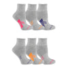 Fruit of the Loom Womens 6 Pair Everyday Active Ankle Socks