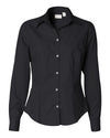 Van Heusen Womens Silky Poplin Shirt, XL, White
