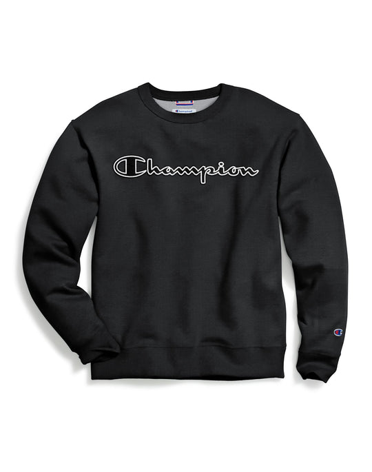 Champion Mens Powerblend Fleece Crew