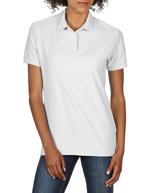 Gildan Ladies DryBlend Double Piqué Sport Shirt, XL, Black