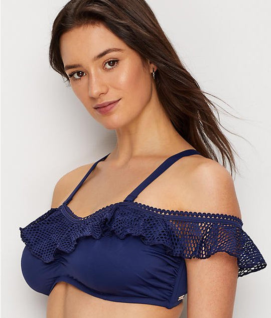 Fantasie Womens Marseille Underwire Bardot Bikini Top