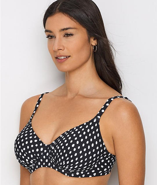 Fantasie Womens Santa Monica Underwire Gathered Full Cup Bikini Top