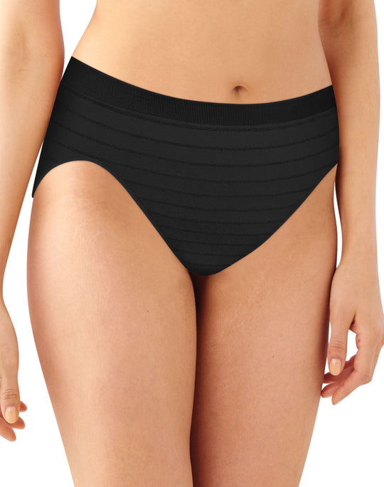 Bali Comfort Revolution Microfiber Solid Hi-Cut Brief