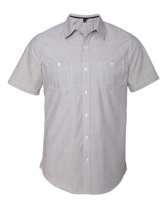 Burnside Mini-Check Short Sleeve Shirt
