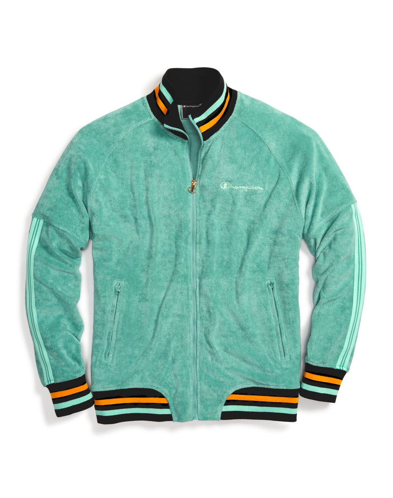 Champion Life Mens Terry Warm Up Jacket