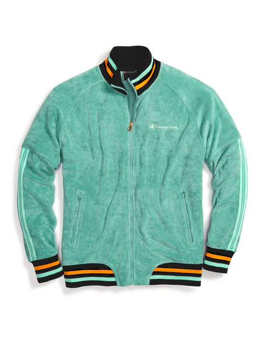 Champion Life Mens Terry Warm Up Jacket