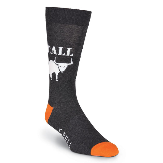 K. Bell Mens Bull Crew Socks