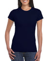 Gildan Ladies Softstyle  T-Shirt, XL, White