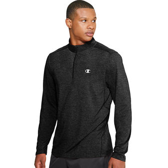 Champion Men`s PowerTrain Heather 1/4 Zip