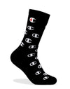 Champion Life Adult Allover C Crew Socks 1-Pair