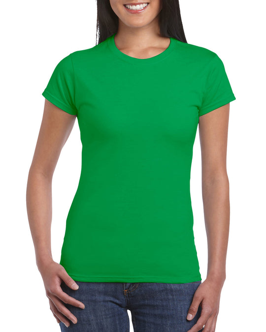 Gildan Ladies Softstyle  T-Shirt, XL, White