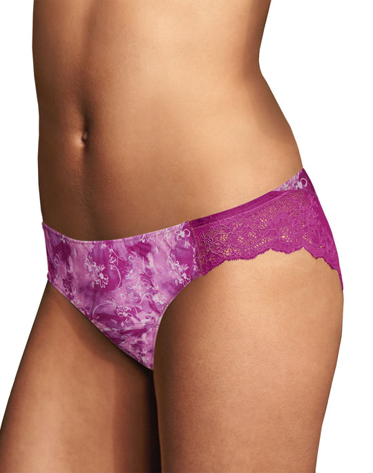 Maidenform Women`s Comfort Devotion Lace Back Tanga