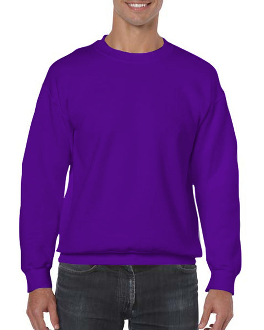 Gildan Mens Heavy Blend Crewneck Sweatshirt, XL, Royal