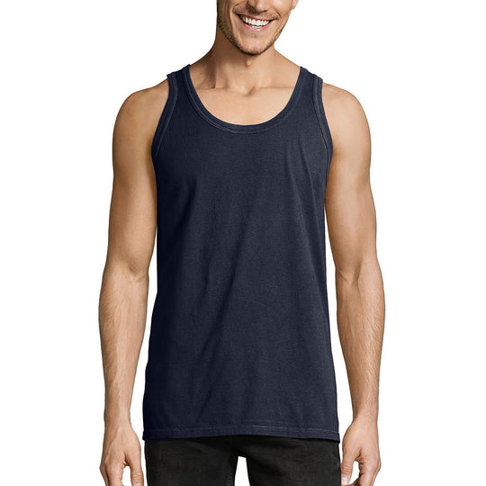 Hanes Mens ComfortWash Garment Dyed Sleeveless Tank Top