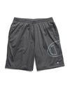 Champion Men's Long Mesh Shorts with Pockets