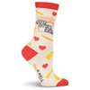 K. Bell Womens Fries Before Guys Crew Socks