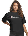 Champion Womens Plus Cropped Tee