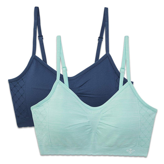 Lily of France Dynamic Duo Women`s 2-Pack Seamless Bralette