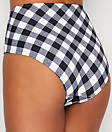 Freya Womens Totally Check High Waist Swim Brief