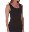 Fruit Of The Loom Ladies` Cotton Ribbed Tank - 2 Pack