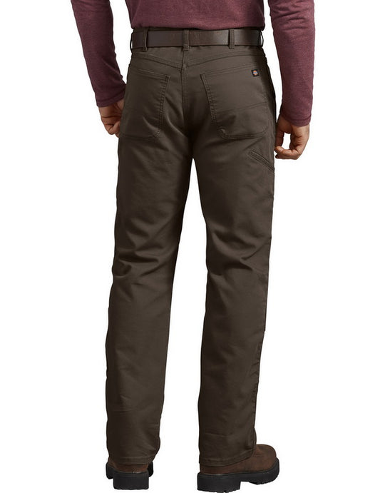 Dickies Mens FLEX Regular Fit Duck Double Knee Pants