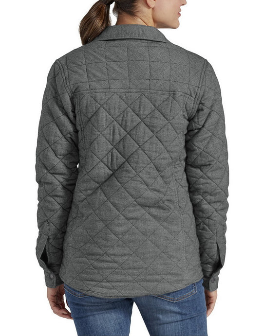 Dickies Womens Quilted Shirt Jacket