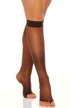 Hanes Silk Reflections Women's Lasting Sheer Toeless Knee Highs w/ No Slip Band 2 Pair