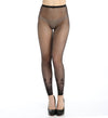 Hanes Women`s Novelty Border Footless Net Tight
