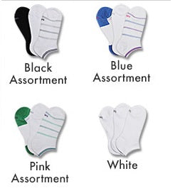 Hanes Full Mesh Women's Low-Cut Athletic Socks 3 Pairs