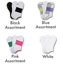 Hanes Women's Low-Cut Athletic Socks With Arch Support 3 Pairs