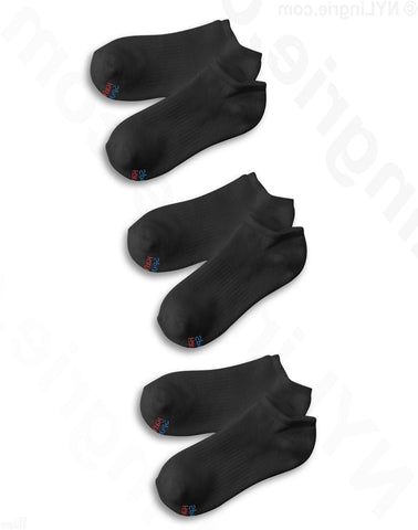 Hanes Women's Low-Cut Athletic Socks With Arch Support 3 Pairs