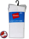 Hanes Women's Crew Socks 3 Pairs