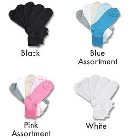 Hanes Women's ComfortSoft Cuff Socks 5-Pack