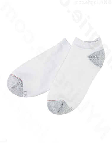 Hanes Classics Men's Low Cut Socks 6 Pairs