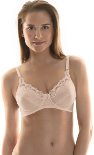 Hanes - Women's Lace Trim Underwire Bra, Style G446 